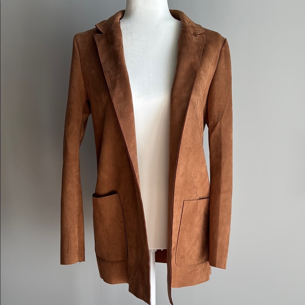 Women's Brown Suede Jacket